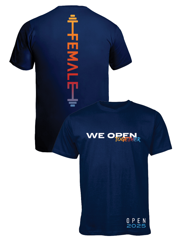 Universal Premium Tee - We Open Together - Open 2025 - BFF - AMRAP