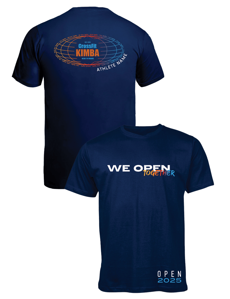 Universal Premium Tee - We Open Together - Open 2025 - Kimba - AMRAP