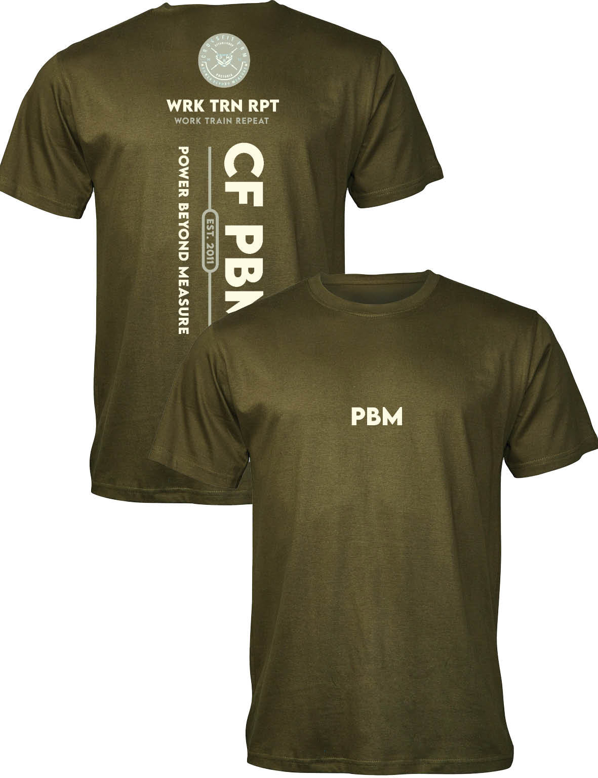 Universal Premium Tee - Work Train Rep - PBM - AMRAP