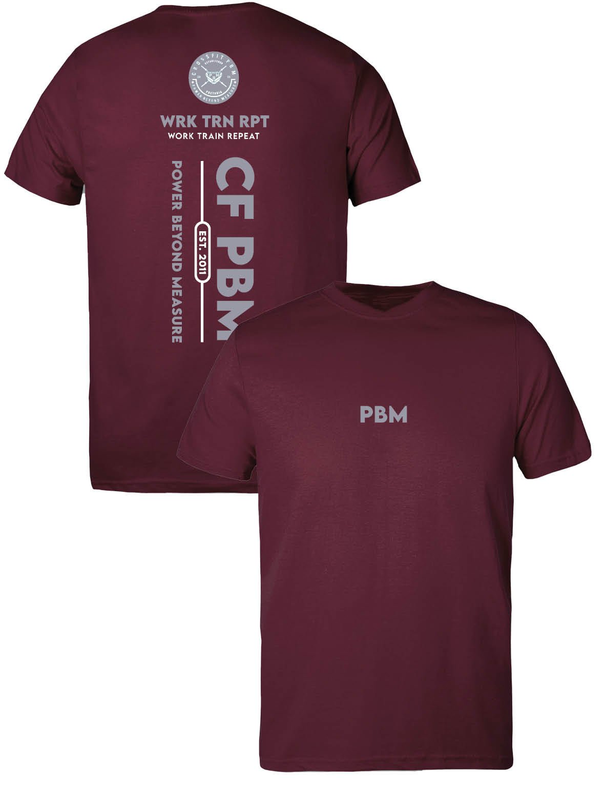 Universal Premium Tee - Work Train Rep - PBM - AMRAP