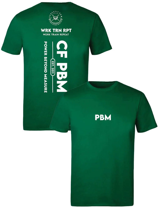 Universal Premium Tee - Work Train Repeat - PBM - AMRAP