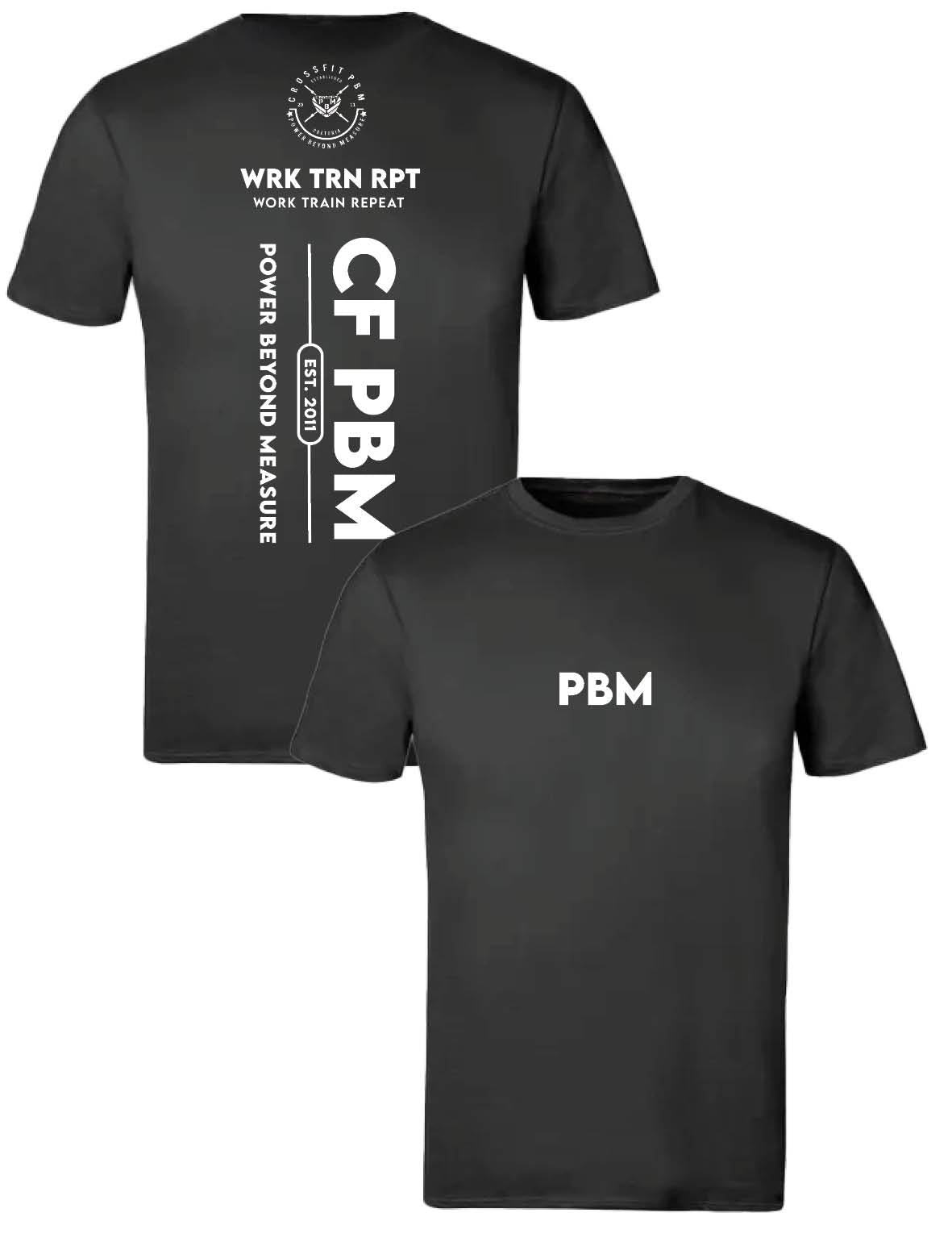 Universal Premium Tee - Work Train Repeat - PBM - AMRAP