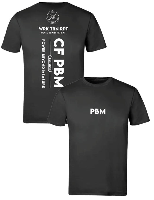 Universal Premium Tee - Work Train Repeat - PBM - AMRAP