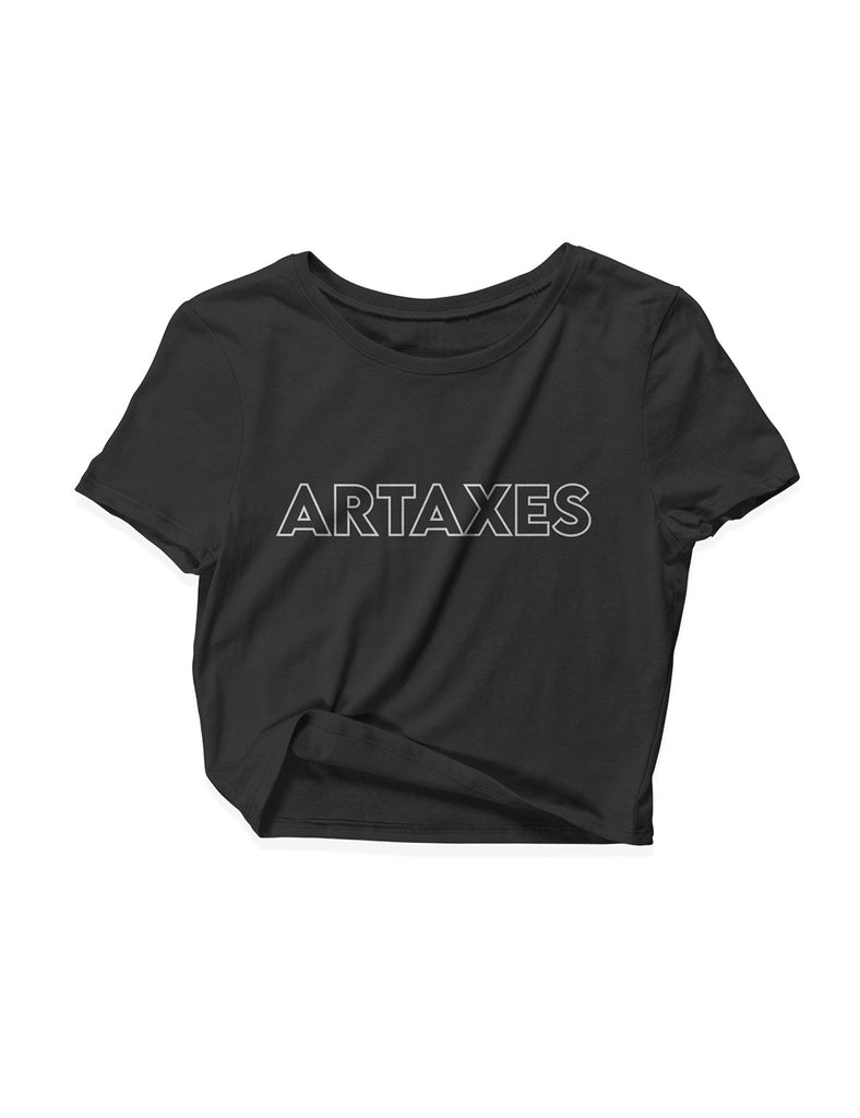 Ladies Black Crop Tops - Artaxes - AMRAP INDUSTRIES
