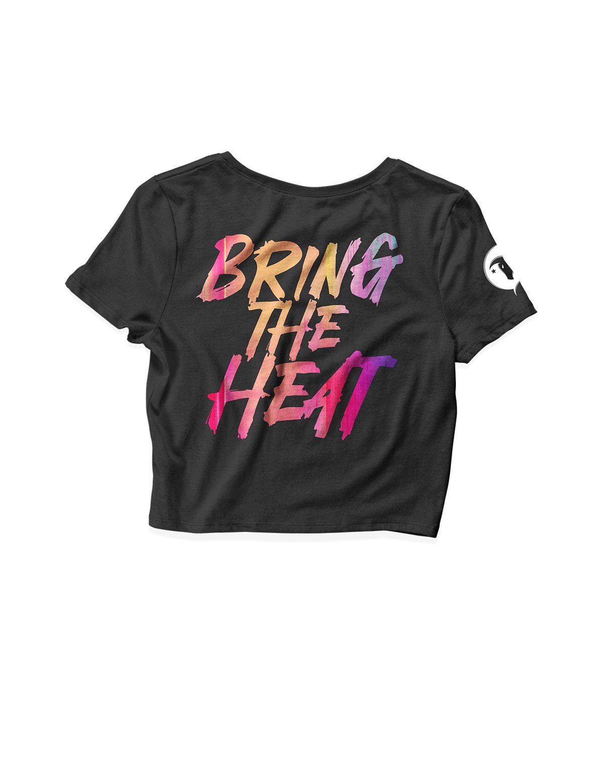 Ladies Black Crop Tops - Athlete 1 - Gunnar - AMRAP INDUSTRIES