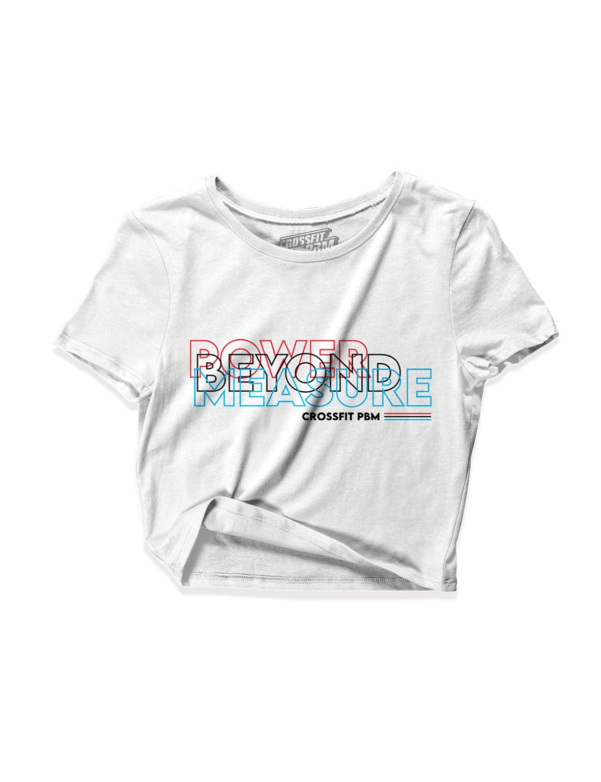 Ladies Crop Tops - Power Beyond Measure - PBM - AMRAP INDUSTRIES