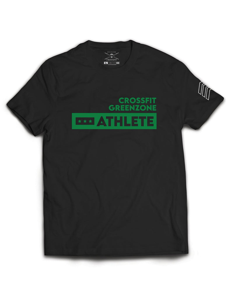 Universal Black Premium Tee - Athlete - Greenzone - AMRAP INDUSTRIES