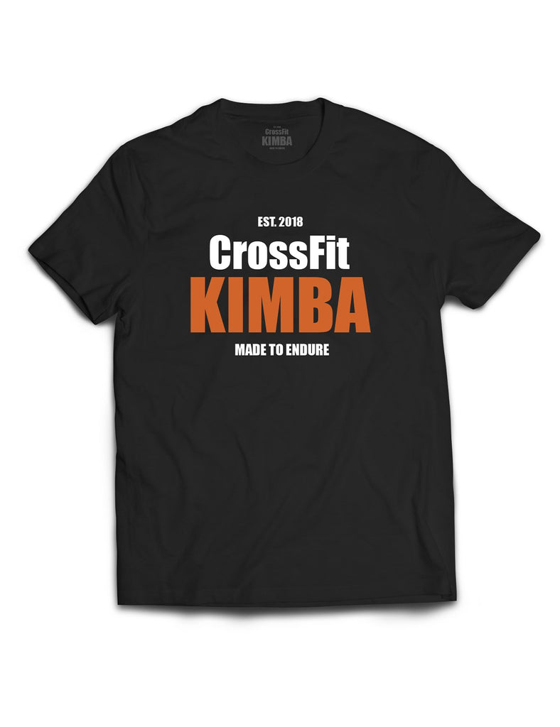 Universal Black Premium Tee - CrossFit Kimba - AMRAP INDUSTRIES