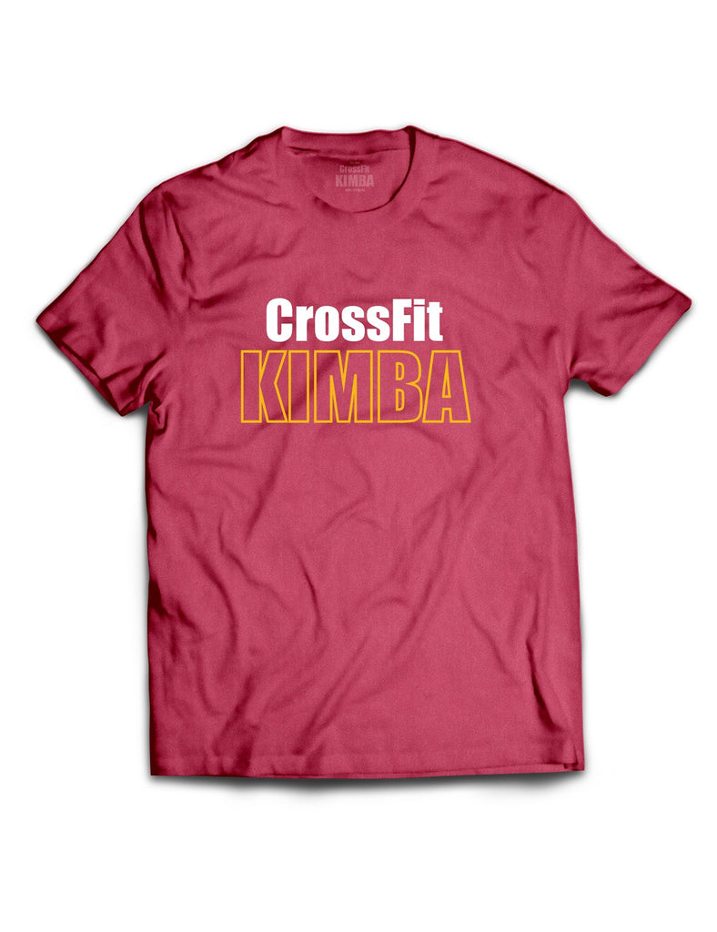Universal Burgundy Melange Premium Tee - CrossFit Kimba - AMRAP INDUSTRIES