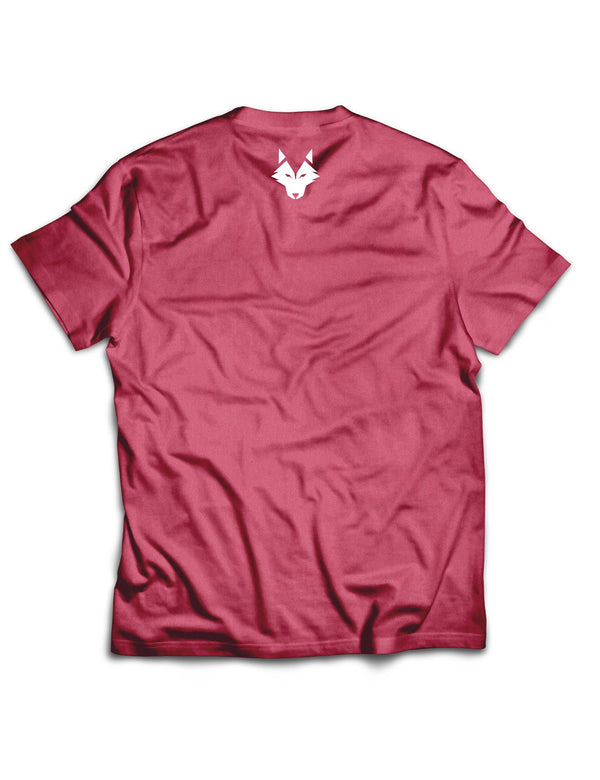 Universal Burgundy Melange Premium Tee - Flagship - Waya Fitness - AMRAP INDUSTRIES