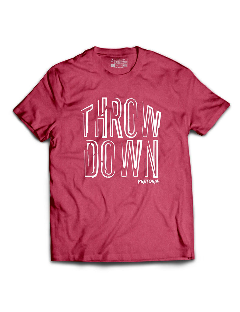 Universal Burgundy Melange Premium Tee - Throwdown - PTA Throwdown - AMRAP INDUSTRIES
