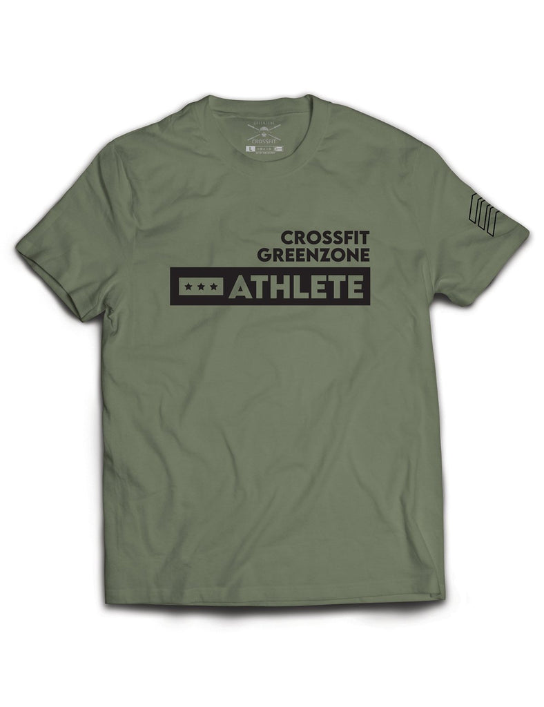 Universal Khaki Premium Tee - Athlete - Greenzone - AMRAP INDUSTRIES