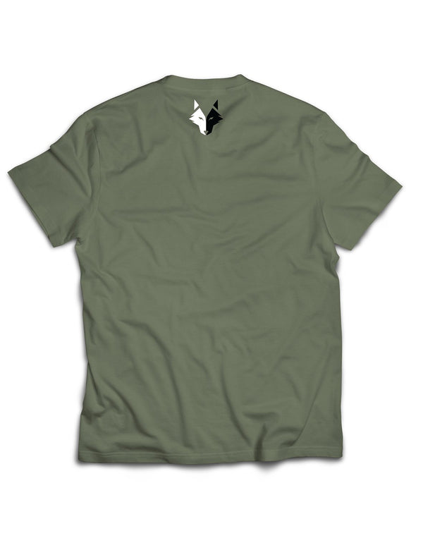 Universal Khaki Premium Tee - Flagship - Waya Fitness - AMRAP INDUSTRIES