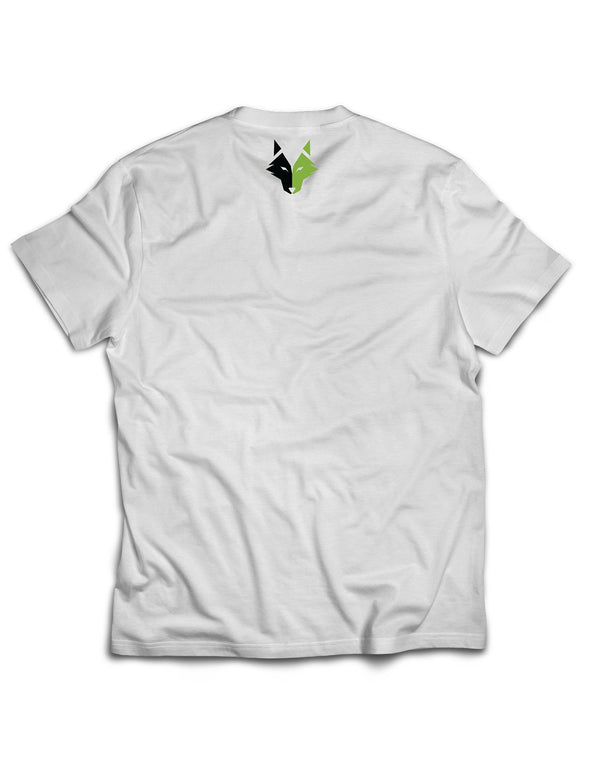Universal White Premium Tee - Flagship - Waya Fitness - AMRAP INDUSTRIES